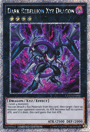 Dark Rebellion Xyz Dragon [CT12-EN002] Secret Rare | Event Horizon Hobbies CA