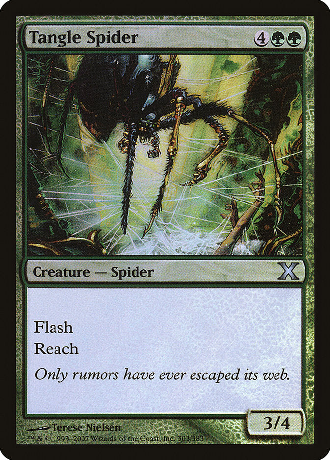 Tangle Spider (Premium Foil) [Tenth Edition] | Event Horizon Hobbies CA