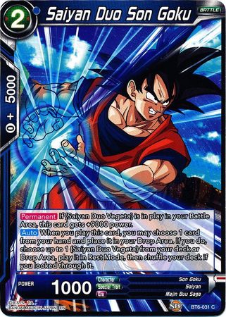 Saiyan Duo Son Goku (BT6-031) [Destroyer Kings] | Event Horizon Hobbies CA