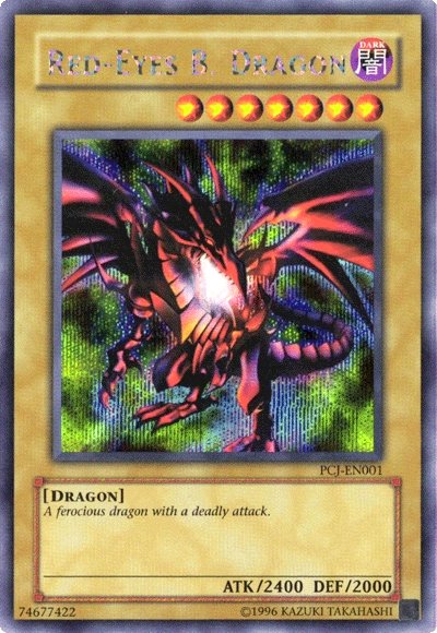 Red-Eyes B. Dragon [PCJ-EN001] Prismatic Secret Rare | Event Horizon Hobbies CA