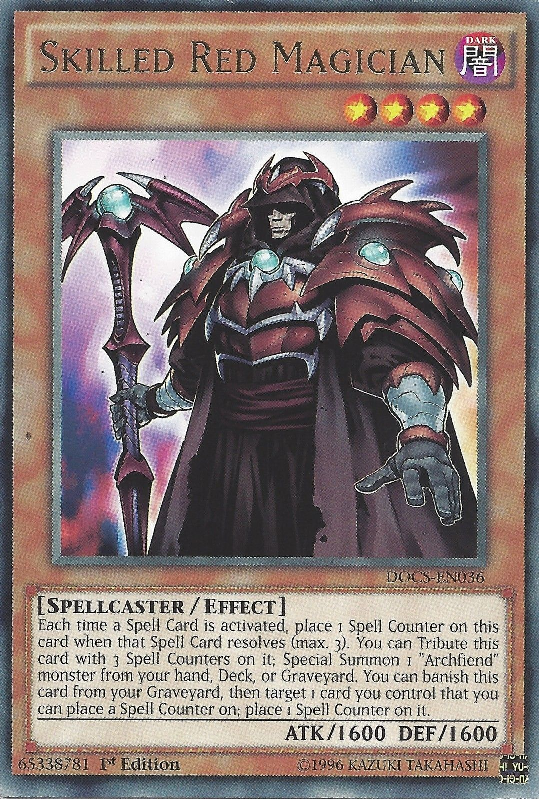 Skilled Red Magician [DOCS-EN036] Rare | Event Horizon Hobbies CA