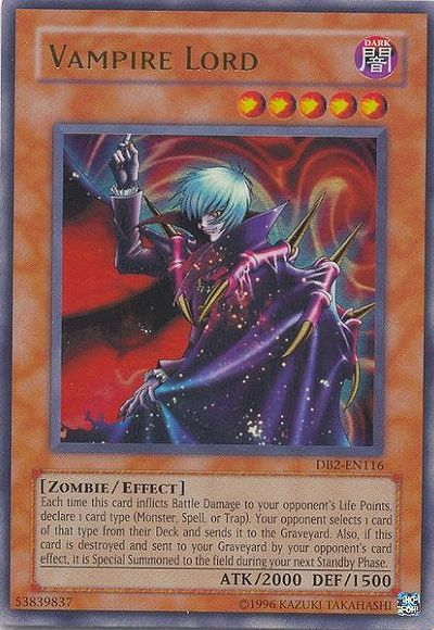 Vampire Lord [DB2-EN116] Ultra Rare | Event Horizon Hobbies CA