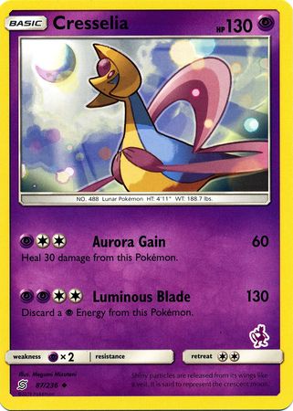 Cresselia (87/236) (Mewtwo Deck) [Battle Academy 2020] | Event Horizon Hobbies CA