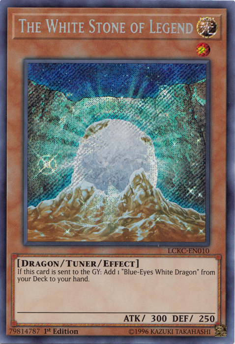 The White Stone of Legend [LCKC-EN010] Secret Rare | Event Horizon Hobbies CA