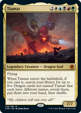 Tiamat [Dungeons & Dragons: Adventures in the Forgotten Realms] | Event Horizon Hobbies CA