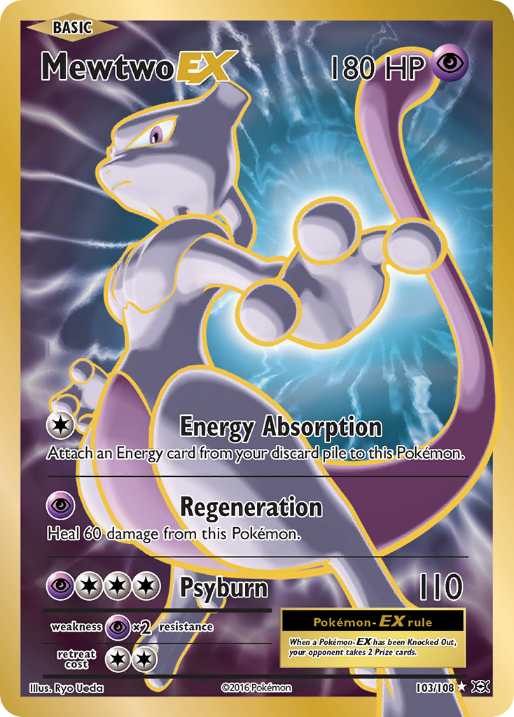 Mewtwo EX (103/108) [XY: Evolutions] | Event Horizon Hobbies CA