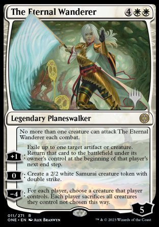 The Eternal Wanderer (Promo Pack) [Phyrexia: All Will Be One Promos] | Event Horizon Hobbies CA