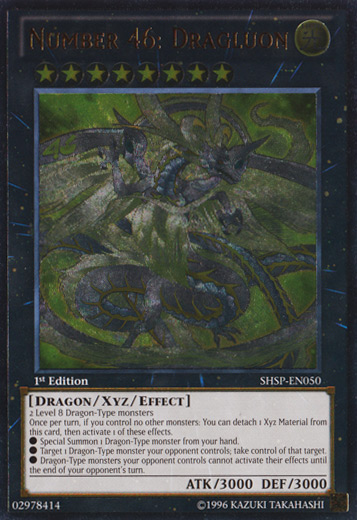 Number 46: Dragluon (UTR) [SHSP-EN050] Ultimate Rare | Event Horizon Hobbies CA