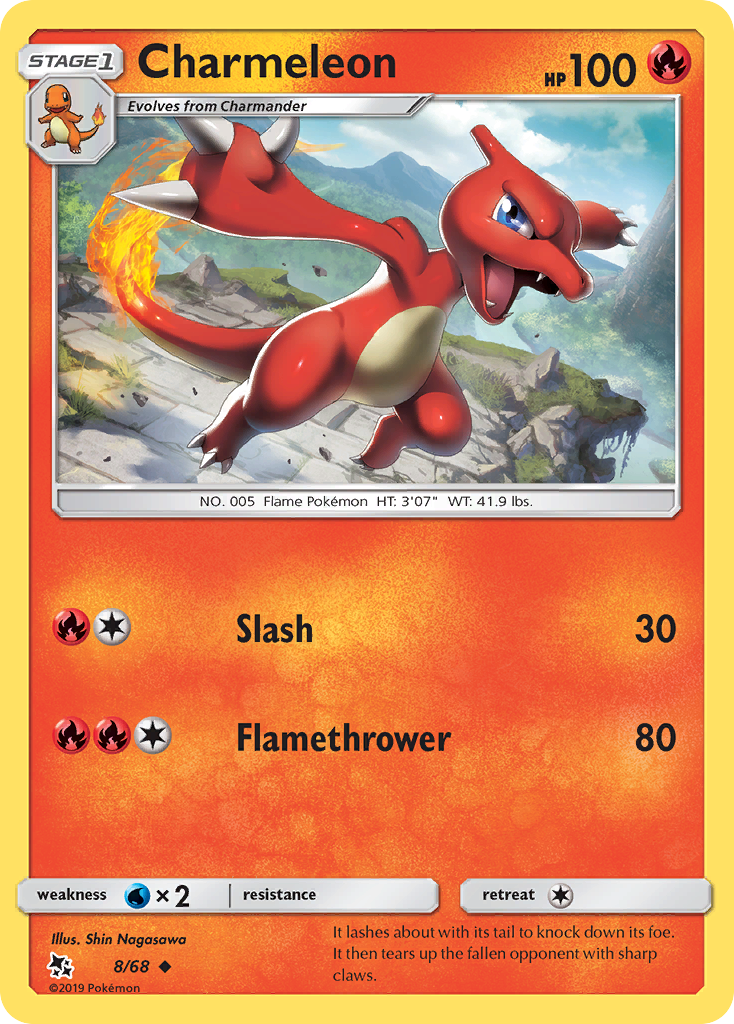 Charmeleon (8/68) [Sun & Moon: Hidden Fates] | Event Horizon Hobbies CA