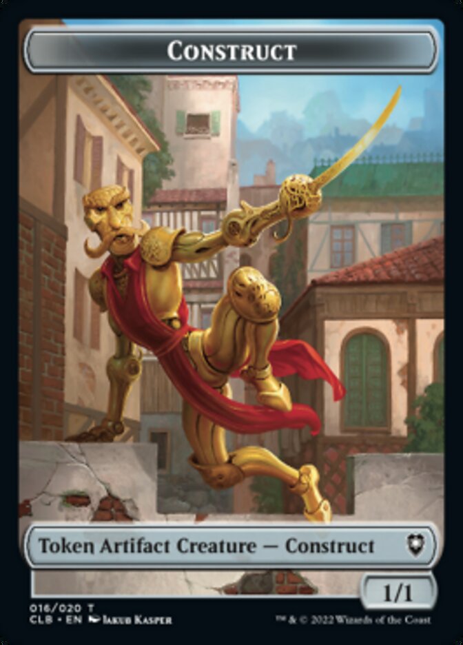 Construct Token [Commander Legends: Battle for Baldur's Gate Tokens] | Event Horizon Hobbies CA