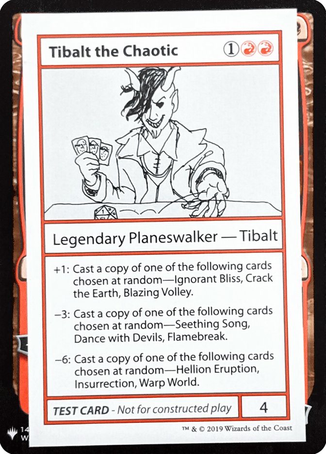 Tibalt the Chaotic [Mystery Booster Playtest Cards] | Event Horizon Hobbies CA