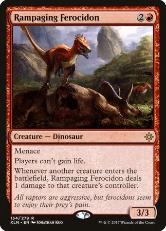 Rampaging Ferocidon [Ixalan] | Event Horizon Hobbies CA