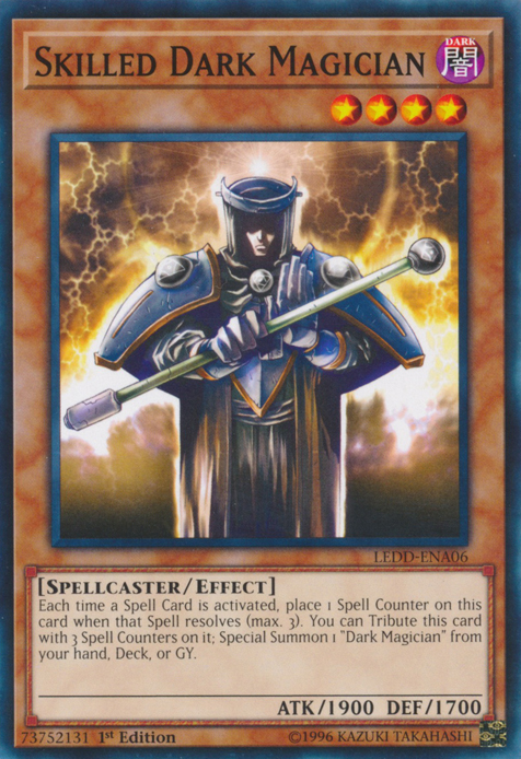 Skilled Dark Magician [LEDD-ENA06] Common | Event Horizon Hobbies CA