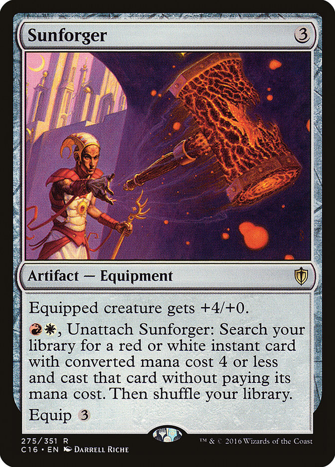 Sunforger [Commander 2016] | Event Horizon Hobbies CA