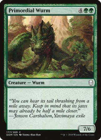 Primordial Wurm [Dominaria] | Event Horizon Hobbies CA