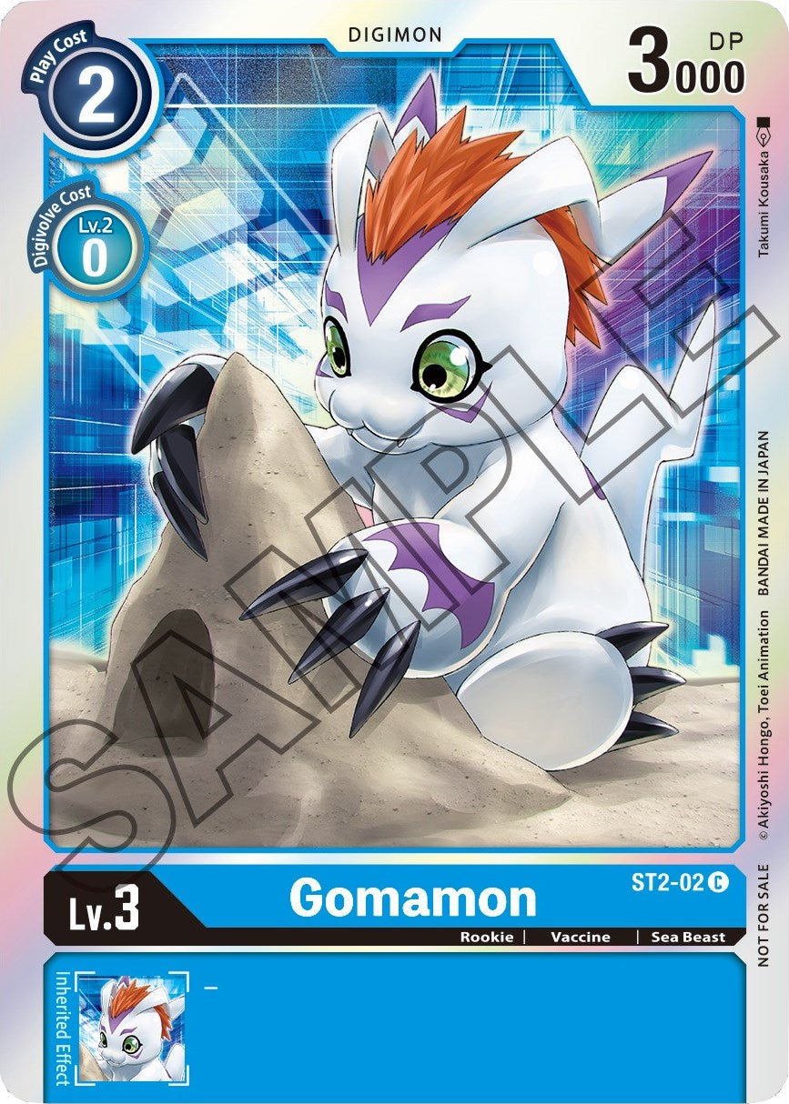 Gomamon [ST2-02] (Event Pack 1) [Starter Deck: Cocytus Blue Promos] | Event Horizon Hobbies CA