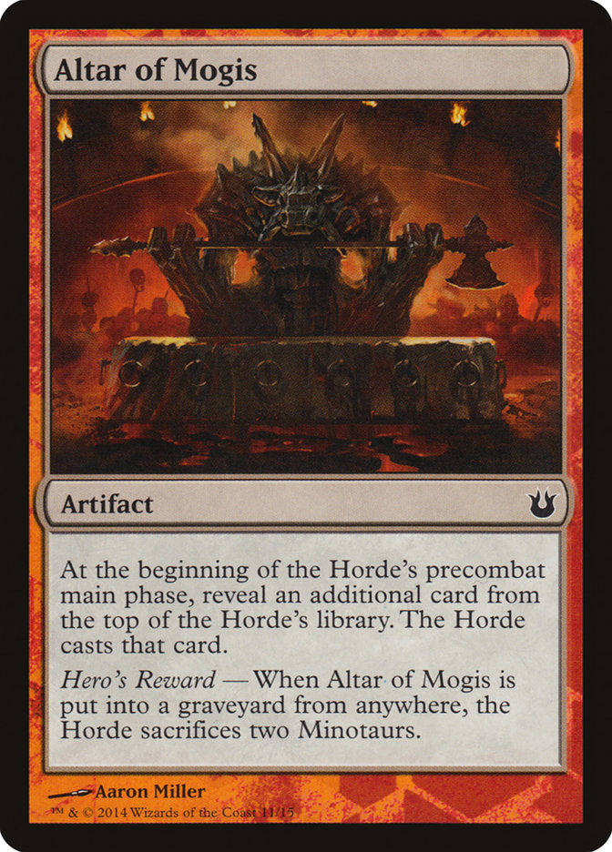 Altar of Mogis [Hero's Path Promos] | Event Horizon Hobbies CA