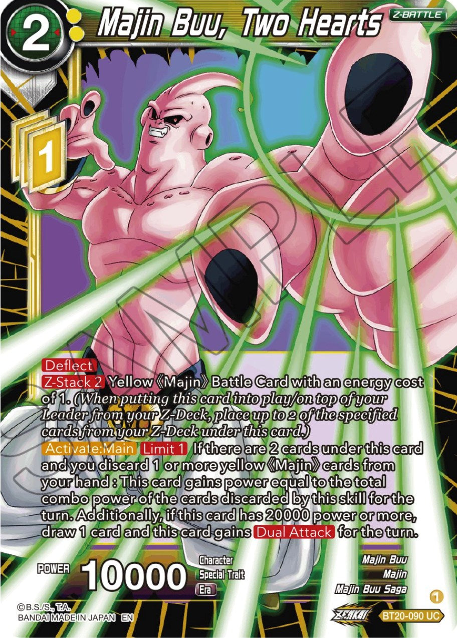 Majin Buu, Two Hearts (BT20-090) [Power Absorbed] | Event Horizon Hobbies CA