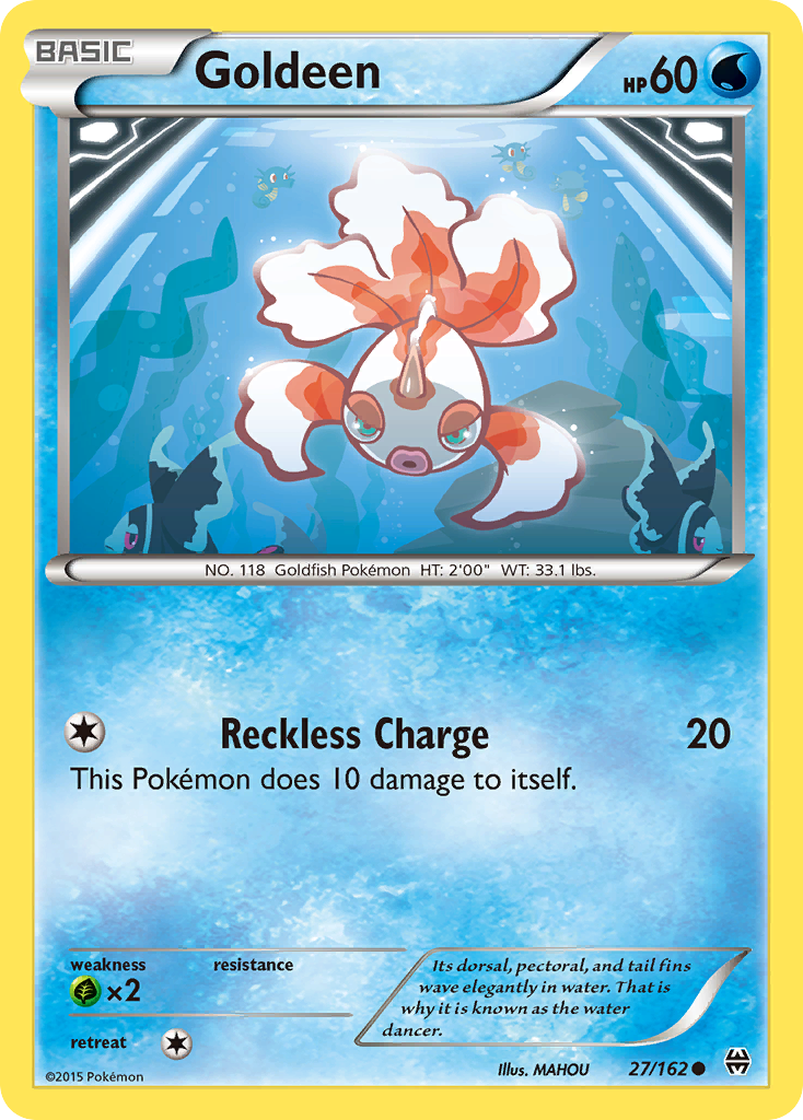 Goldeen (27/162) [XY: BREAKthrough] | Event Horizon Hobbies CA