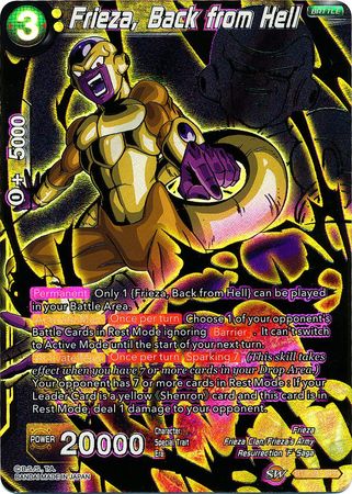 Frieza, Back from Hell (SPR) (BT5-091) [Miraculous Revival] | Event Horizon Hobbies CA