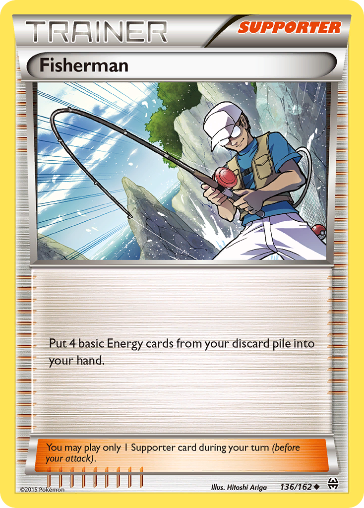 Fisherman (136/162) [XY: BREAKthrough] | Event Horizon Hobbies CA