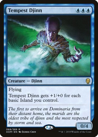 Tempest Djinn [Dominaria] | Event Horizon Hobbies CA