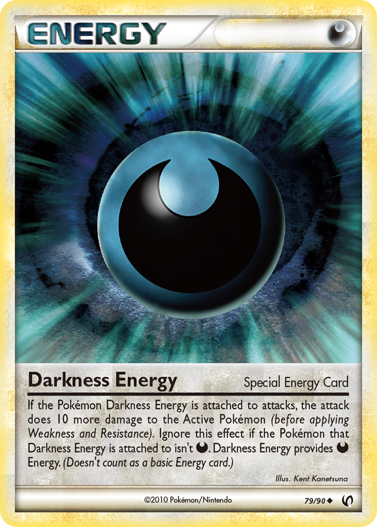 Darkness Energy (79/90) [HeartGold & SoulSilver: Undaunted] | Event Horizon Hobbies CA