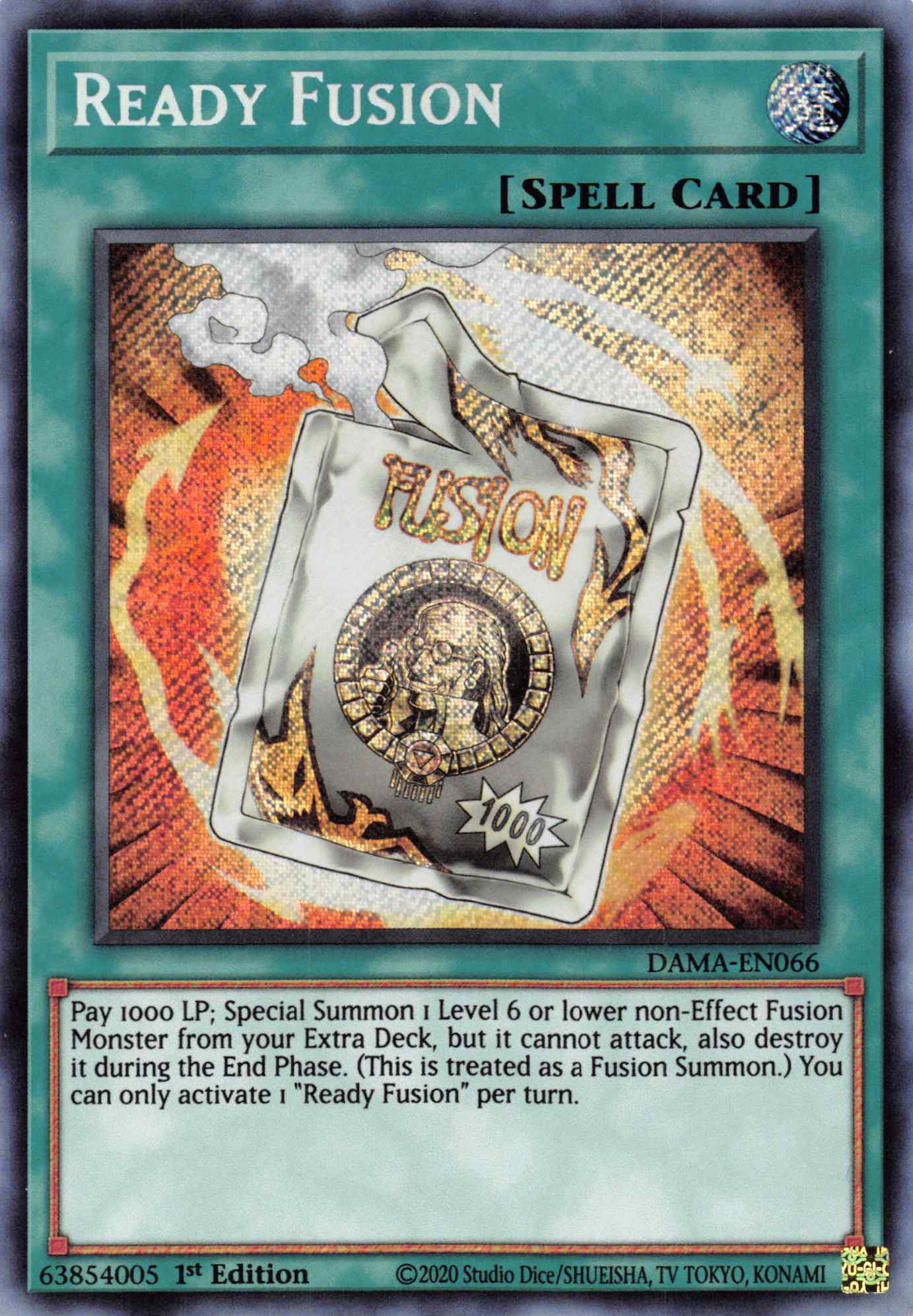 Ready Fusion [DAMA-EN066] Secret Rare | Event Horizon Hobbies CA