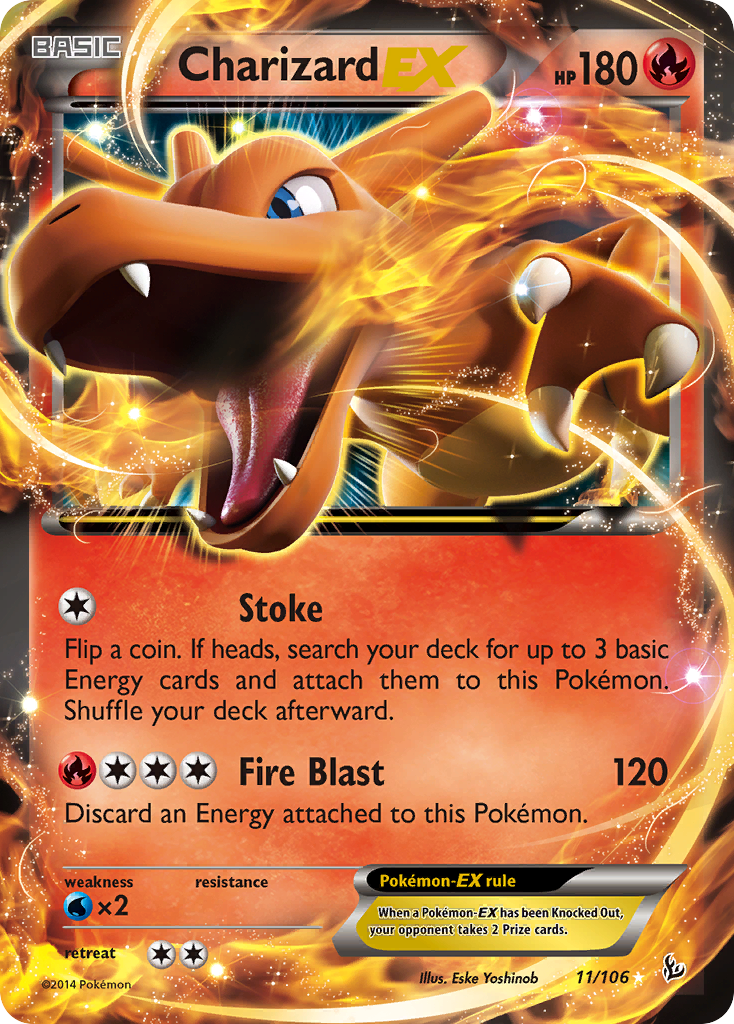 Charizard EX (11/106) [XY: Flashfire] | Event Horizon Hobbies CA