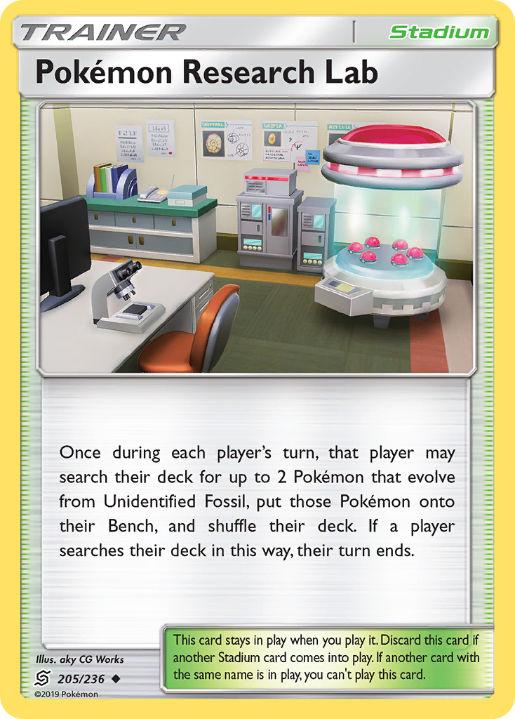 Pokemon Research Lab (205/236) [Sun & Moon: Unified Minds] | Event Horizon Hobbies CA