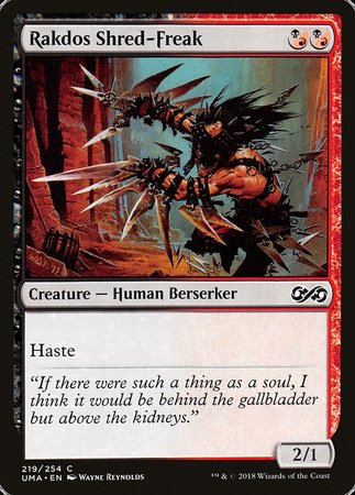 Rakdos Shred-Freak [Ultimate Masters] | Event Horizon Hobbies CA