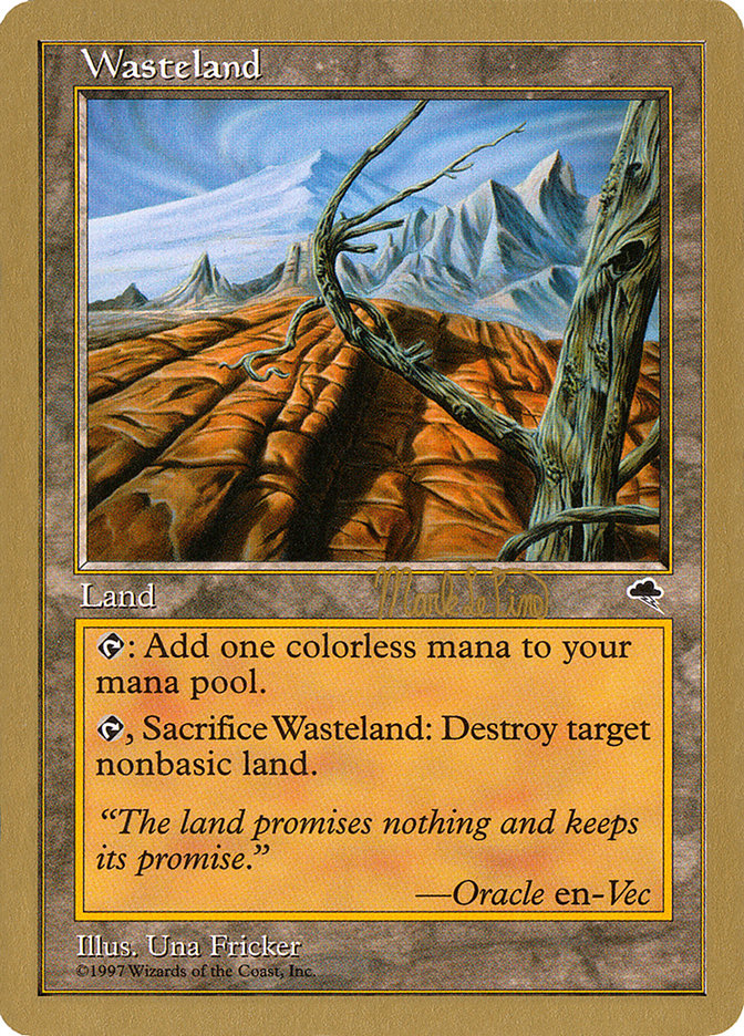 Wasteland (Mark Le Pine) [World Championship Decks 1999] | Event Horizon Hobbies CA