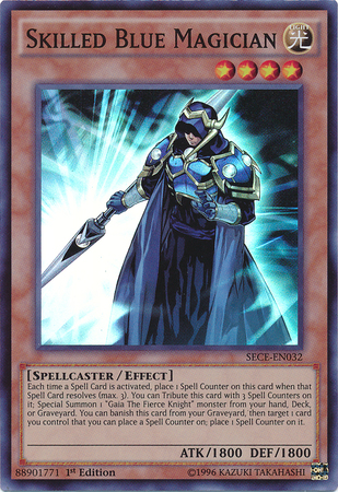 Skilled Blue Magician [SECE-EN032] Super Rare | Event Horizon Hobbies CA