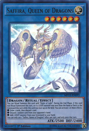 Saffira, Queen of Dragons [MP15-EN095] Ultra Rare | Event Horizon Hobbies CA