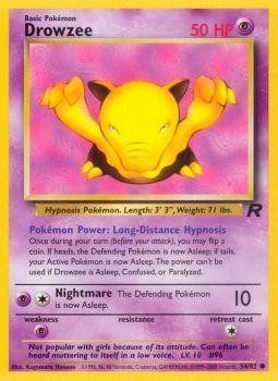 Drowzee (54/82) [Team Rocket] | Event Horizon Hobbies CA