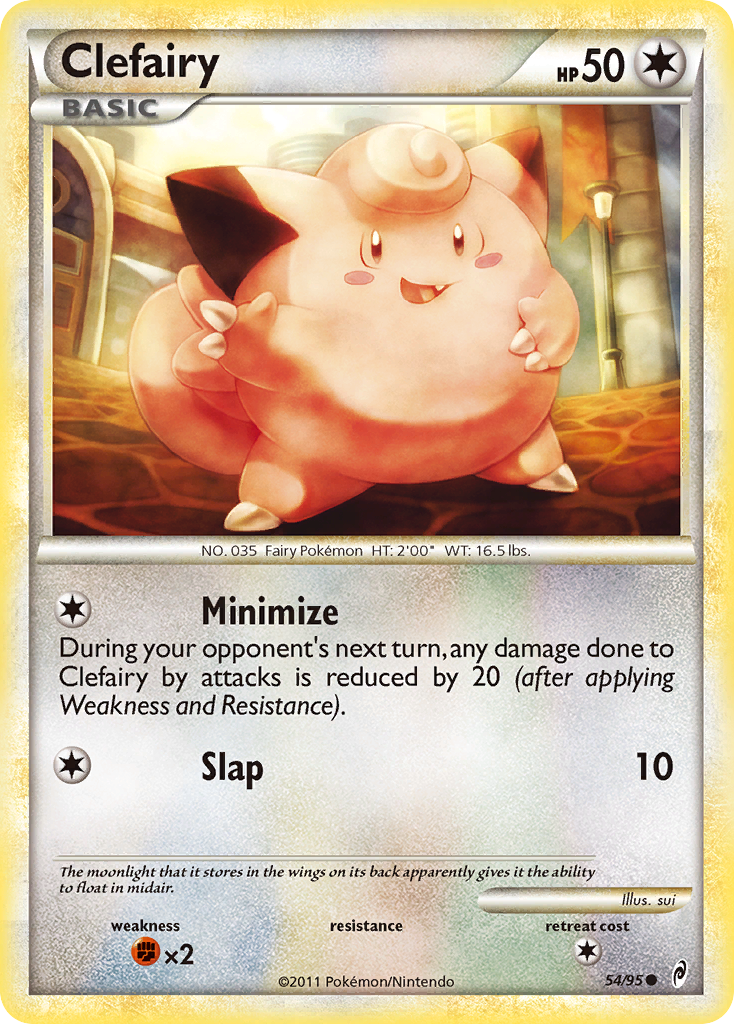 Clefairy (54/95) [HeartGold & SoulSilver: Call of Legends] | Event Horizon Hobbies CA