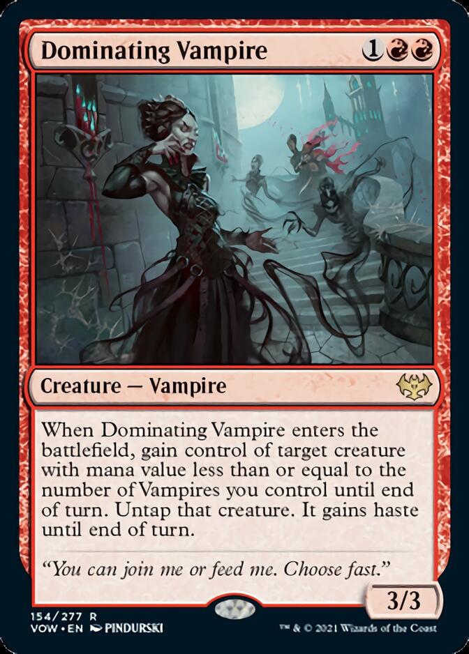 Dominating Vampire [Innistrad: Crimson Vow] | Event Horizon Hobbies CA