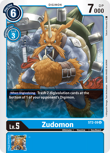 Zudomon [ST2-09] [Starter Deck: Cocytus Blue] | Event Horizon Hobbies CA