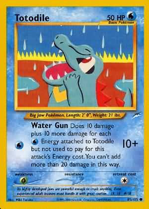 Totodile (85/105) [Neo Destiny Unlimited] | Event Horizon Hobbies CA