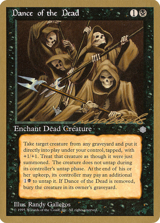 Dance of the Dead (Leon Lindback) [Pro Tour Collector Set] | Event Horizon Hobbies CA