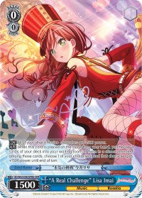 "A Real Challenge" Lisa Imai (BD/W63-E082SPMb SPM) [BanG Dream! Girls Band Party! Vol.2] | Event Horizon Hobbies CA