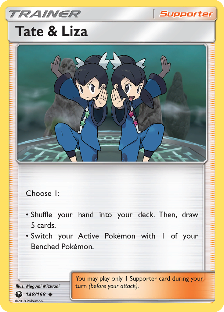 Tate & Liza (148/168) [Sun & Moon: Celestial Storm] | Event Horizon Hobbies CA