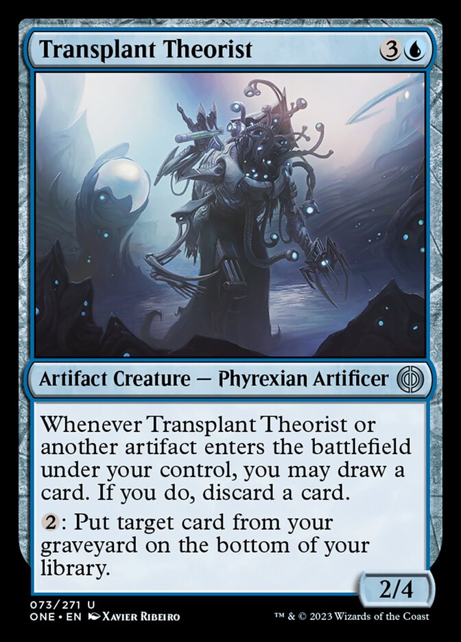 Transplant Theorist [Phyrexia: All Will Be One] | Event Horizon Hobbies CA