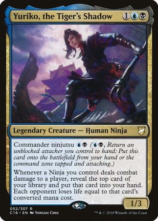 Yuriko, the Tiger's Shadow [Commander 2018] | Event Horizon Hobbies CA