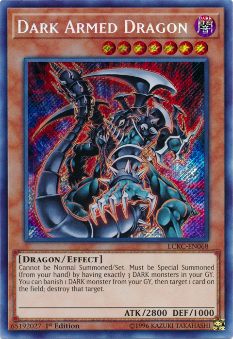 Dark Armed Dragon [LCKC-EN068] Secret Rare | Event Horizon Hobbies CA