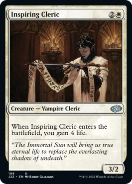 Inspiring Cleric [Jumpstart 2022] | Event Horizon Hobbies CA