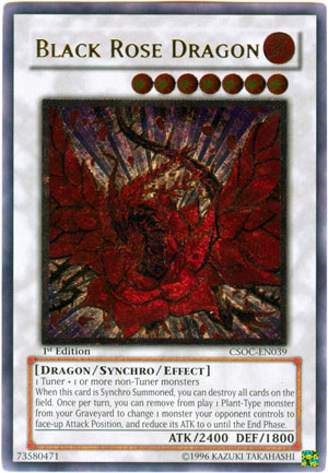 Black Rose Dragon (UTR) [CSOC-EN039] Ultimate Rare | Event Horizon Hobbies CA