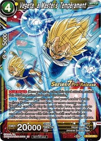 Vegeta, a Master's Temperament (Alt Art) (P-137) [Assault of the Saiyans Prerelease Promos] | Event Horizon Hobbies CA