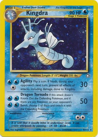 Kingdra (8/111) [Neo Genesis Unlimited] | Event Horizon Hobbies CA