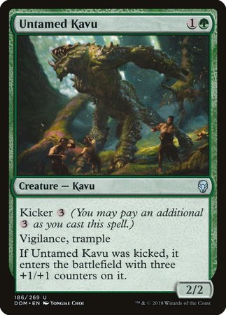 Untamed Kavu [Dominaria] | Event Horizon Hobbies CA